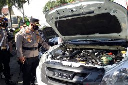 Sekitar 300 personel gabungan terlibat Operasi Patuh Semeru 2021 di Kota Kediri