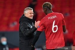 Pogba bantah rumor keretakan hubungan dengan Solskjaer