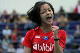 Kemenangan Putri  atas  Ann-Kathrin bawa Indonesia memimpin 3-0