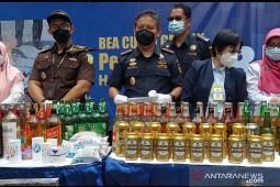 Jutaan batang rokok ilegal dimusnahkan Bea Cukai Gresik