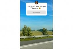 Sebelum kecelakaan, Vanessa Angel unggah foto pemandangan jalan tol