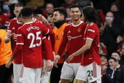 Liga Inggris: Manchehster United naik ke urutan keenam setelah tundukkan Burnley 3-1