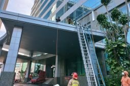 Korban kebakaran di Gedung Cyber terjebak selama 20 menit
