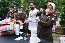 Kejaksaan Madiun musnahkan barang bukti 43 kasus kejahatan