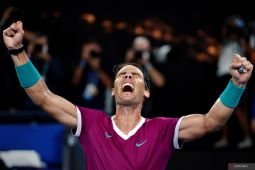 Australian Open: Nadal rebut juara dan pecahkan rekor Grand Slam