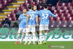 Liga Italia: Ciro Immobile kemas dwigol, Lazio lumat Salernitana 3-0