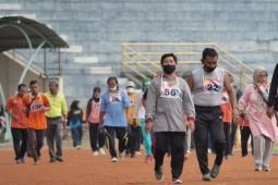 Dinas Kesehatan Kota Madiun cek kebugaran 179 orang calon haji