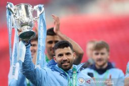 Man City  akan dirikan patung Sergio Aguero