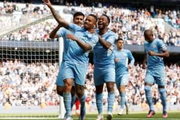 Liga Inggris: Gabriel Jesus borong empat gol saat Man City hajar Watford 5-1