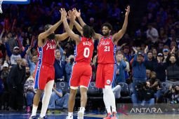Playoff NBA: 76ers sementara ungguli Raptors 2-0
