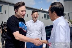 Jokowi puji Elon Musk super jenius untuk urusan teknologi