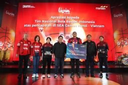 Rebut emas SEA Games, tim basket Indonesia dihadiahi bonus Rp5 miliar