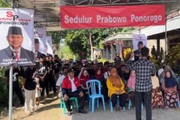 Ratusan warga Ponorogo deklarasi inginkan Prabowo Subianto maju capres 2024