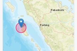 Gempa berkekuatan M 5,2 guncang Mentawai