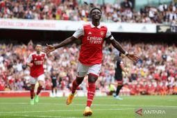 Liga Inggris: Dua gol Bukayo Saka bantu Arsenal taklukkan Liverpool