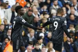 Liga Inggris: Laga sempat tertunda lama, Arsenal menang tipis di kandang Leeds