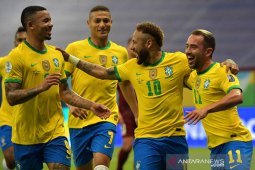 Piala Dunia: Kemenangan Brazil atas Serbia, Neymar cedera
