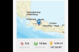 Sembilan kali gempa susulan di Cianjur, Jawa Barat