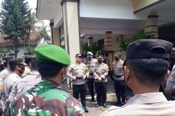 Polres Kediri Kota kerahkan ratusan personel amankan pilkades