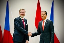 Presiden Jokowi dan PM Ceko Petr Fiala lakukan pertemuan bilateral