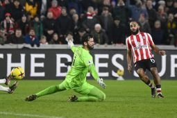 Liga Inggris: Liverpool kalah 1-3 di kandang Brentford