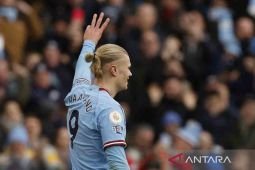 Liga Inggris: Trigol Haaland bawa Manchester City taklukkan Wolverhampton 3-0