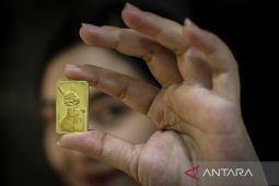 Hari ini harga emas Antam tetap di posisi Rp1,029 juta per gram