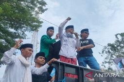 Ratusan orang di Pamekasan gelar aksi kecam pembakaran Al Quran