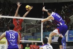 Proliga 2023: Jakarta Lavani tumbangkan STIN BIN 3-0