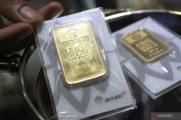Nilai emas Antam Rabu ini Rp1,062 juta per gram