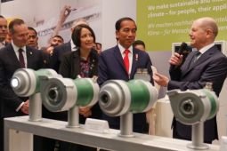 Jokowi dan Kanselir Jerman resmikan Paviliun Indonesia