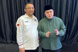 Relawan ETOR solid dukung Erick Thohir maju capres atau cawapres