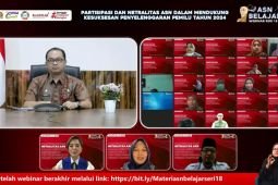 BPSDM edukasi ASN tentang partisipasi dan netralitas dalam Pemilu 2024