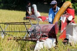 Gubernur Khofifah dorong petani Situbondo panen gunakan teknik mekanisasi