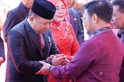 Bupati Hendy satu-satunya peraih Satyalencana Wira Karya dari Jatim