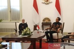 Kontestan "America's Got Talent" Putri Ariani temui Jokowi di Istana Merdeka