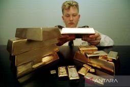 Harga emas melonjak 24,40 dolar