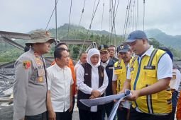 Pemerintah prioritaskan rekonstruksi jembatan rusak akibat lahar dingin Semeru