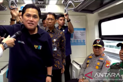 Menteri Erick katakan keselamatan penumpang LRT Jabodebek jadi prioritas