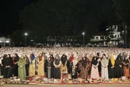 Ribuan santriwati di Jatim deklarasikan Rebana 08 dukung Prabowo