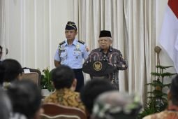 Ma'ruf Amin: Pegang teguh nilai integritas, etos kerja, dan gotong royong