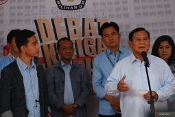Debat ketiga, Prabowo kecewa narasi dua capres