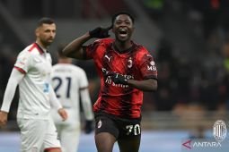 Chaka Traore kehabisan kata-kata setelah cetak gol pertama untuk Rossoneri