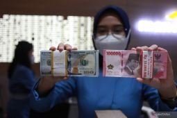 Rupiah hari ini turun dipengaruhi peningkatan imbal hasil obligasi AS