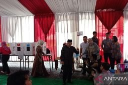 Ma'ruf Amin nantikan hitung cepat pemilu di rumah usai mencoblos
