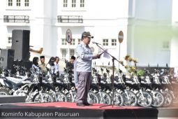 Pemkab Pasuruan serahkan 24 motor trail amankan Pemilu