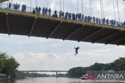 Ribuan warga padati tradisi "Petang Megang" di Senapelan