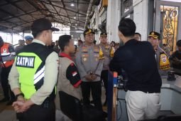 Polresta Sidoarjo maksimalkan pengamanan arus balik penumpang KAI