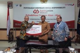 Bank Jatim bantu rehabilitasi dan penataan Alun-Alun Pacitan