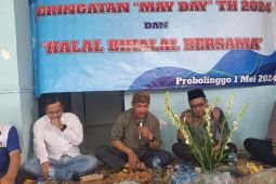 "May Day", beberapa organisasi buruh di Probolinggo doa bersama